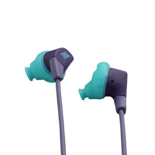 JBL Endurance Run 3 USB-C - Purple - USB-C Wired Sport Headphones - Detailshot 1