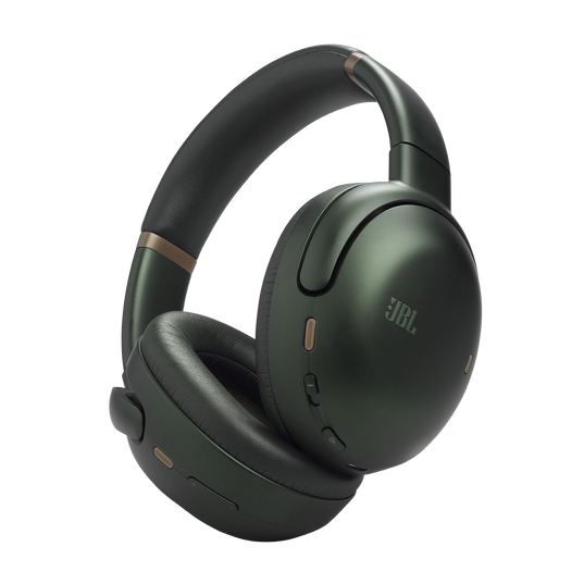 JBL Tour One M3 - Green - Wireless over-ear Noise Cancelling headphones - Hero