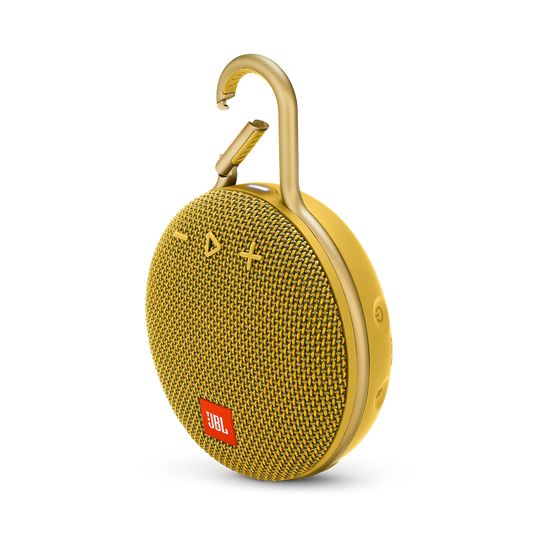 JBL Clip 3 - Mustard Yellow - Portable Bluetooth® speaker - Hero