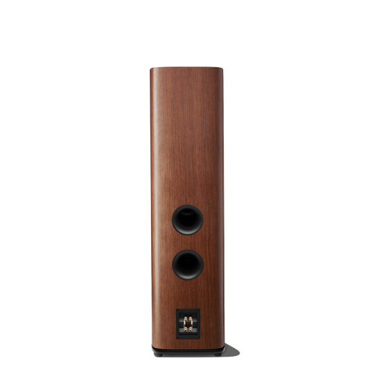 HDI-3800 - Walnut - 2 ½-way Triple 8-inch (200mm) Floorstanding Loudspeaker - Back
