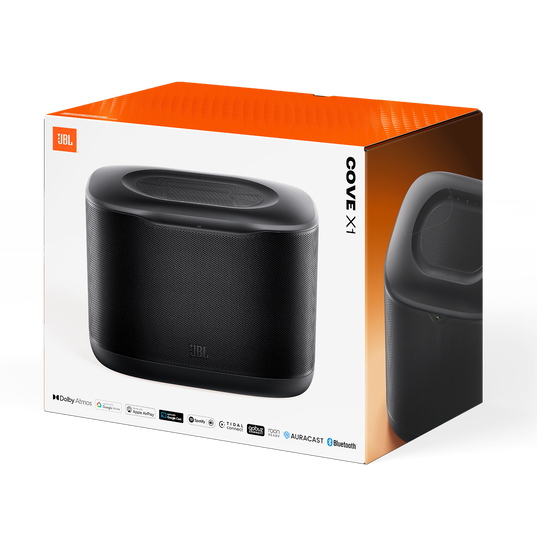 JBL Cove X1 - Black - 3D Room-Filling Wi-Fi home speaker - Detailshot 7