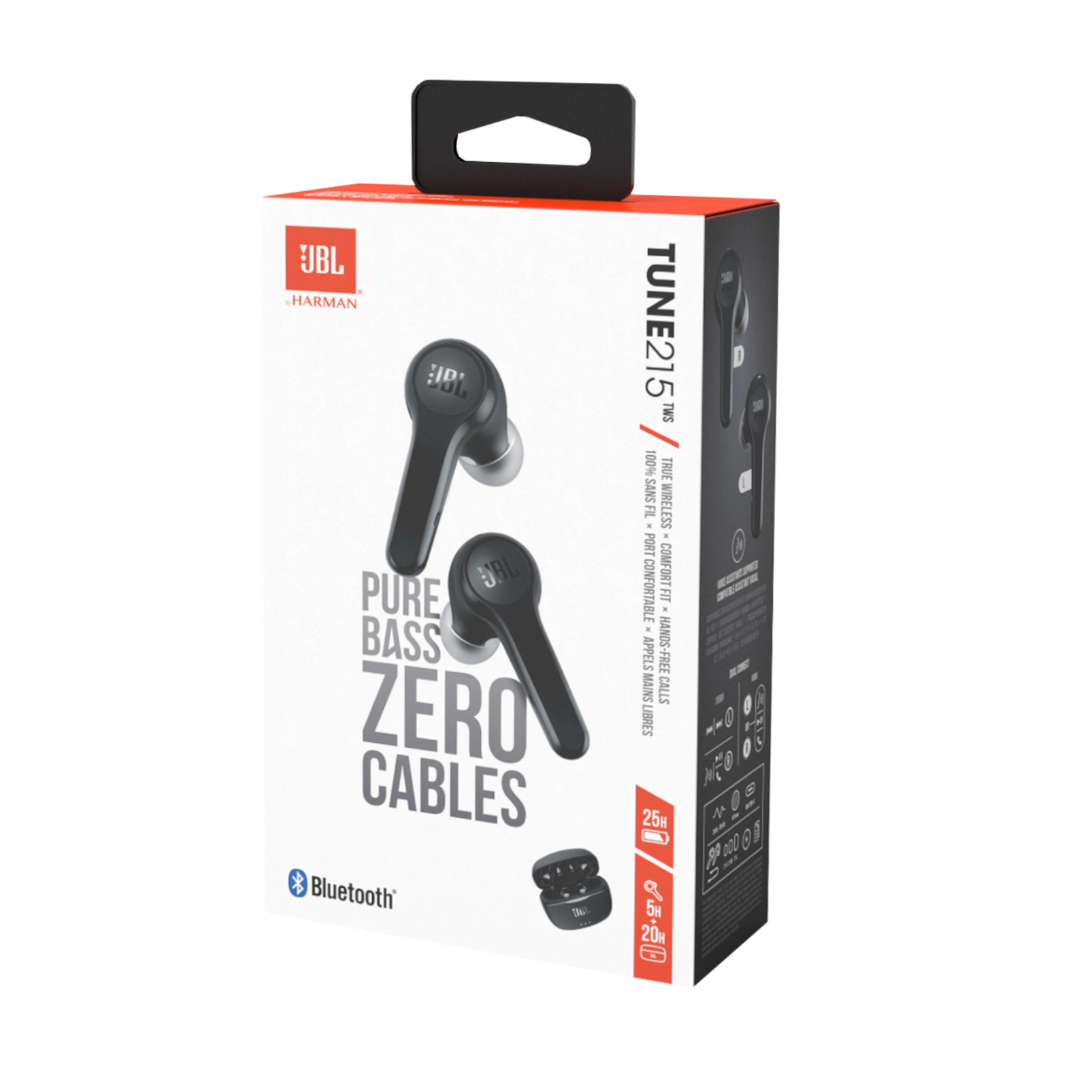 JBL Tune 215TWS Bluetooth Headset (Purple, True Wireless)