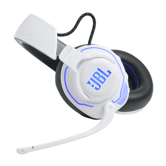 JBL Quantum 910 Wireless Casque de Gaming sans fil double connexion  Bluetooth, audio 2,4GHz et jack 3,5mm, avec Réduction de Bruit Active,  Chargez et