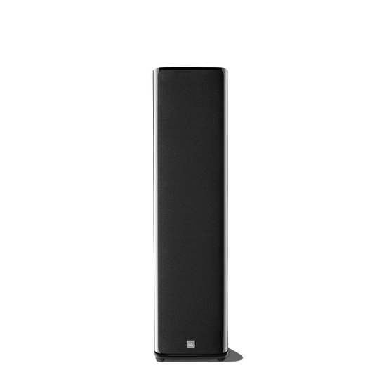 HDI-3800 - Black Gloss - 2 ½-way Triple 8-inch (200mm) Floorstanding Loudspeaker - Front