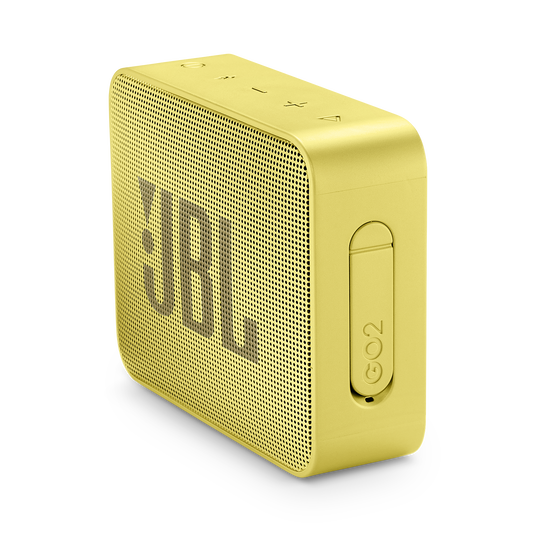 JBL Go 2 - Lemonade Yellow - Portable Bluetooth speaker - Detailshot 2