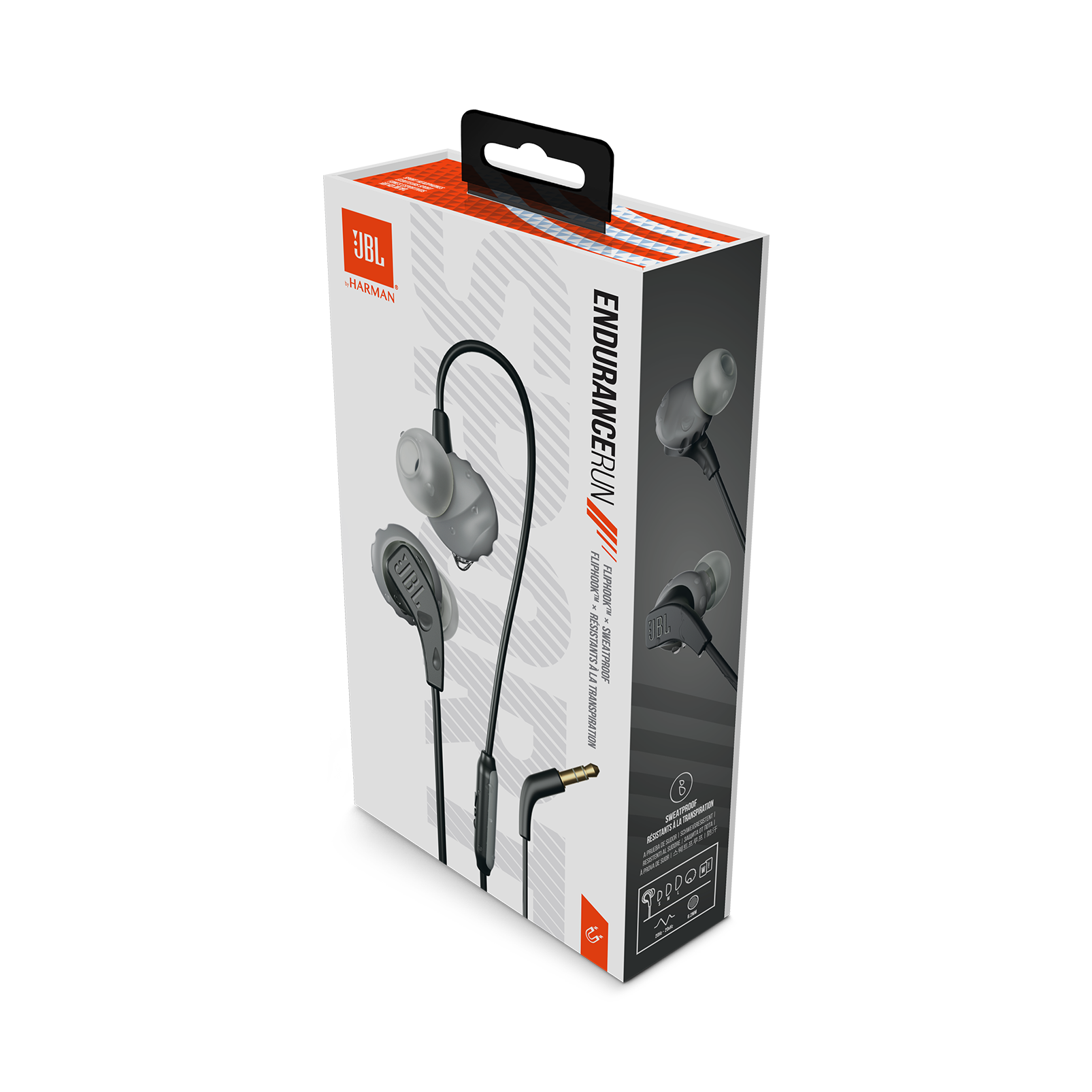 JBL Endurance RUN | Sweatproof Wired Sport In-Ear Headphones