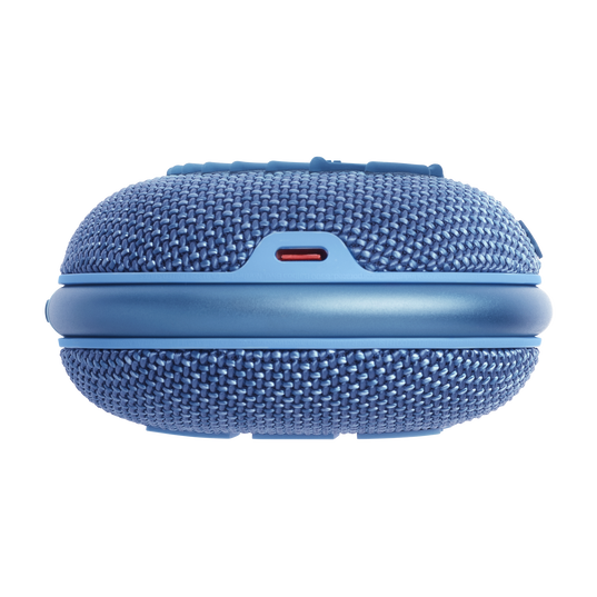 JBL Clip 4 Eco - Blue - Ultra-portable Waterproof Speaker - Bottom