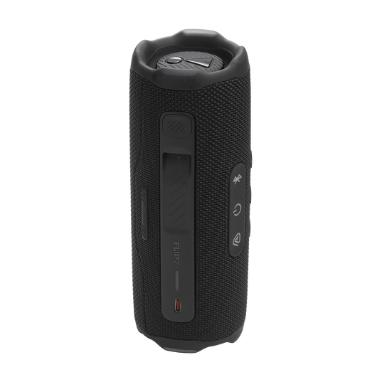 JBL Flip 7 - Black - Portable waterproof and drop-proof  speaker - Back