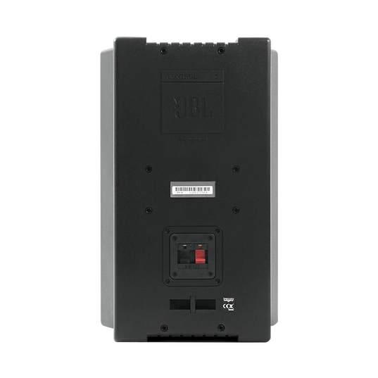 JBL Control 5 - Black - Compact Control Monitor Loudspeaker System - Back