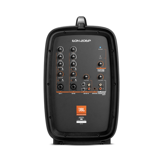 Utilgængelig kampagne Søg JBL EON206P | Portable 6.5” Two-Way system with detachable powered mixer