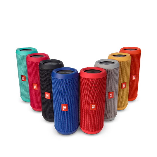 JBL Flip 3 - Yellow - Splashproof portable Bluetooth speaker with powerful sound and speakerphone technology - Detailshot 5