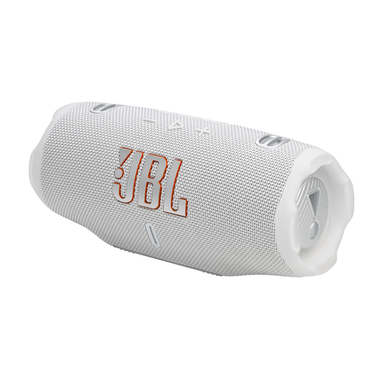 JBL Charge 6 - White - Portable waterproof and drop-proof Bluetooth speaker - Detailshot 2