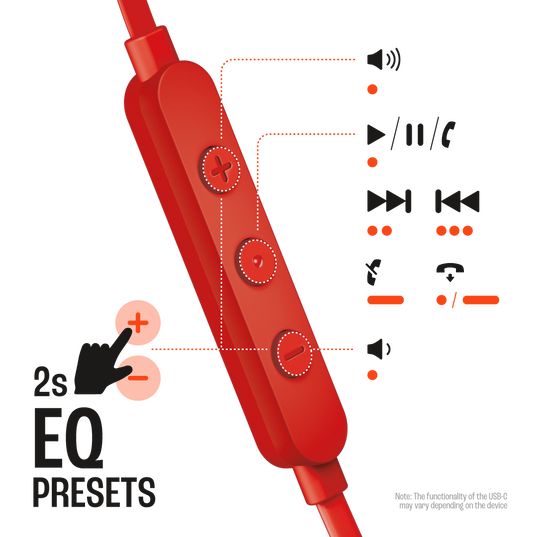 JBL Tune 310C USB | Wired Hi-Res In-Ear Headphones