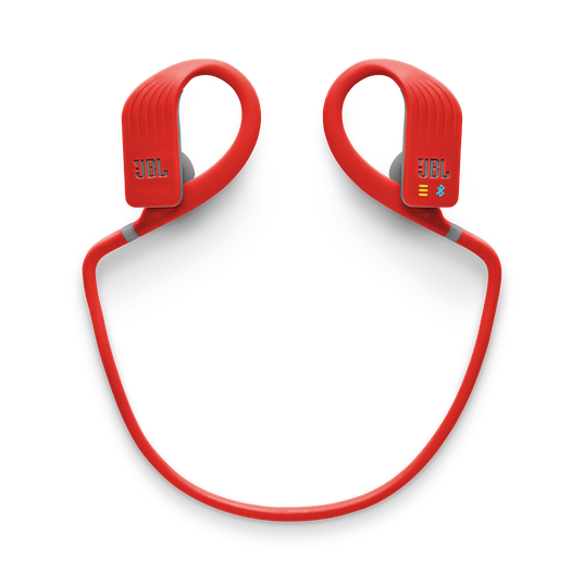 JBL Endurance DIVE - Red - Waterproof Wireless In-Ear Sport Headphones with MP3 Player - Detailshot 3