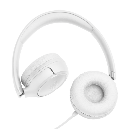 JBL Tune 530C - White - Wired on-ear headphones - Bottom