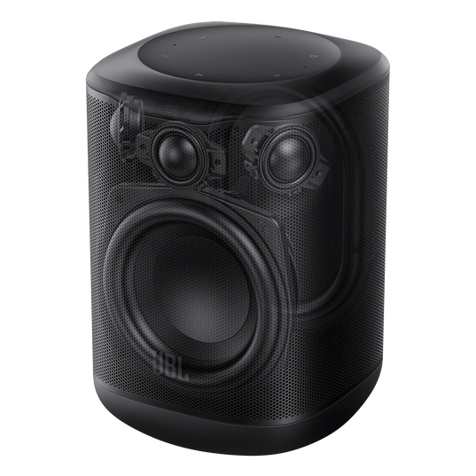 JBL Cove M1 - White - Compact Wi-Fi home speaker - Detailshot 7