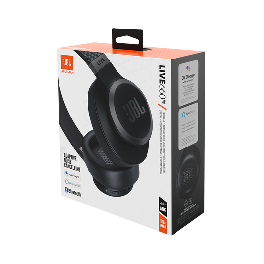 JBL Live 660NC  Wireless over-ear NC headphones