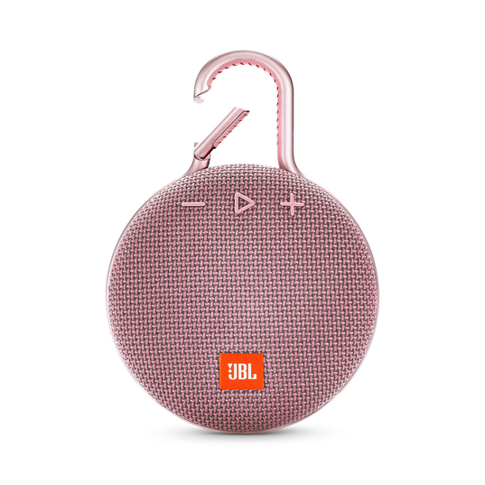 JBL Clip 3 - Dusty Pink - Portable Bluetooth® speaker - Front