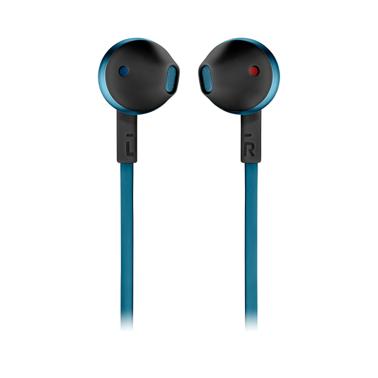 JBL Tune 205BT - Blue - Wireless Earbud headphones - Front