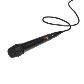 JBL PBM100 Wired Microphone - Black - Wired Dynamic Vocal Mic with Cable - Hero