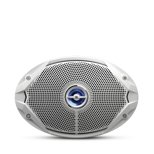 MS 9520 - White - 6" x 9" coaxial, 300 W Marine Speaker - Front