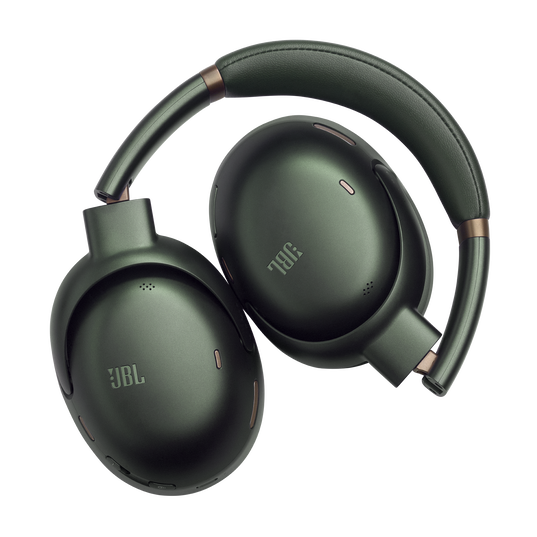 JBL Tour One M3 - Green - Wireless over-ear Noise Cancelling headphones - Top