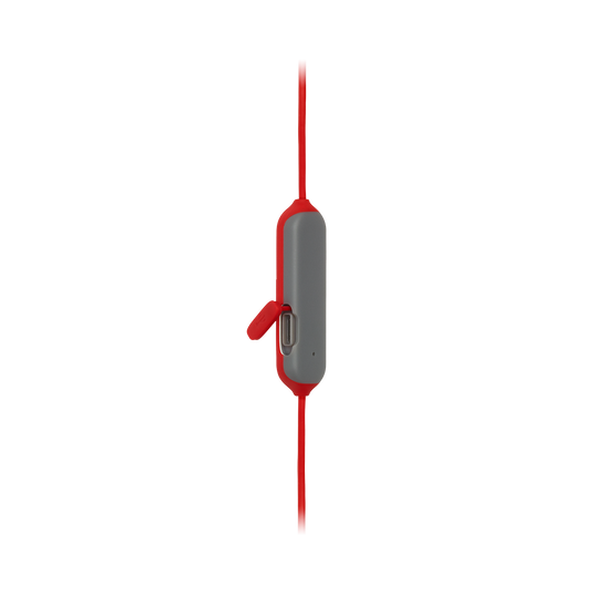 JBL Endurance RUNBT - Red - Sweatproof Wireless In-Ear Sport Headphones - Detailshot 2