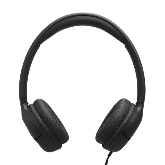 JBL Tune 530 Wired - Black - Wired on-ear headphones - Top