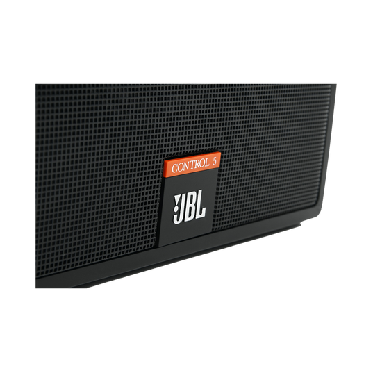 JBL Control 5 - Black - Compact Control Monitor Loudspeaker System - Detailshot 1