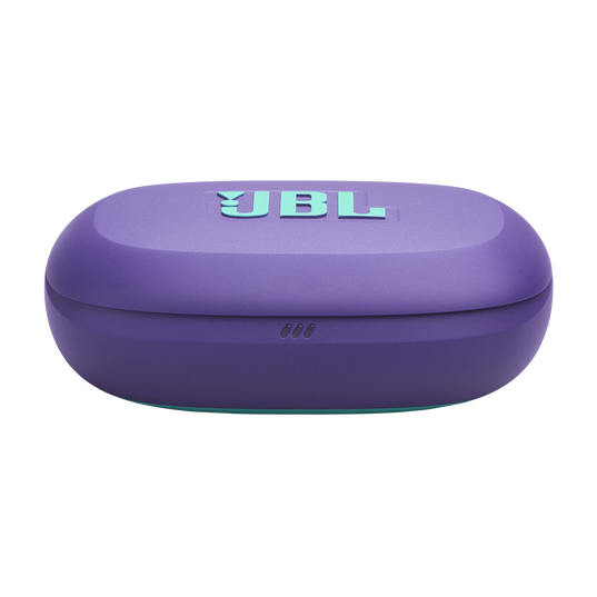 JBL Endurance Peak 4 - Purple - True Wireless Noise Cancelling Sport Earbuds - Top