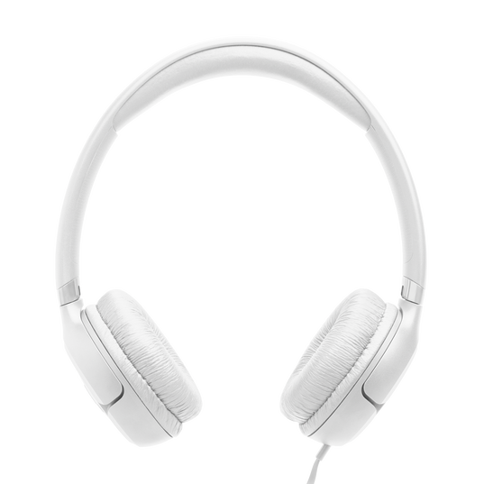 JBL Tune 530C - White - Wired on-ear headphones - Top