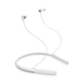 JBL Live 200BT - White - Wireless in-ear neckband headphones - Hero