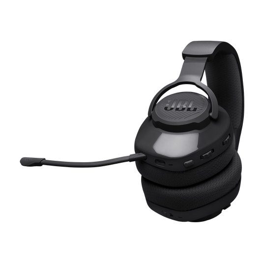 JBL Quantum 360X Wireless - Black - Wireless over-ear gaming headset with detachable boom mic - Detailshot 2