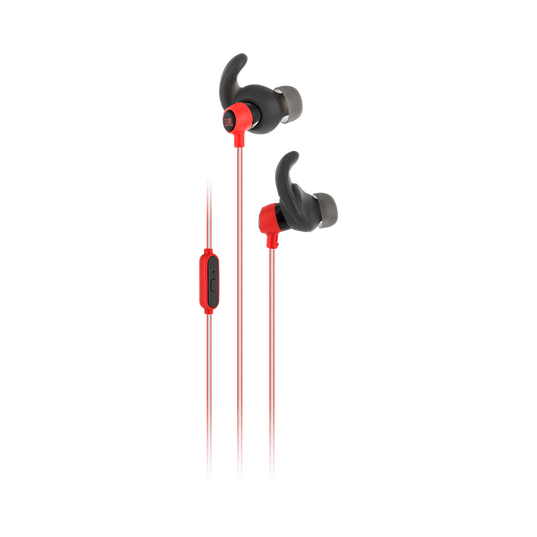 Reflect Mini - Red - Lightweight, in-ear sport headphones - Hero