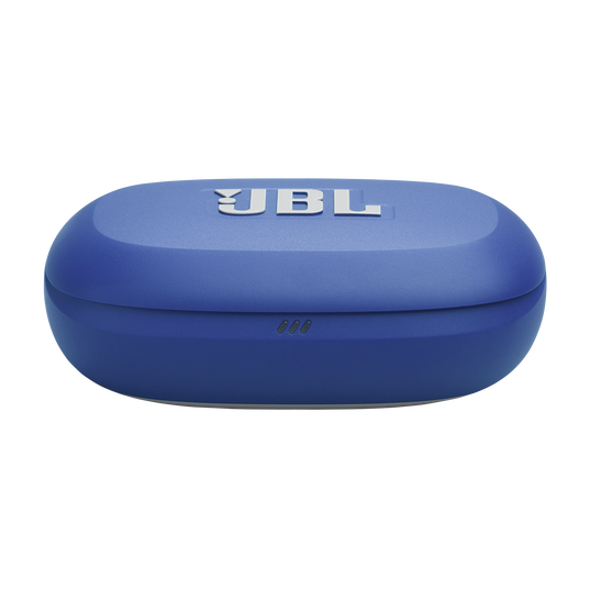 JBL Endurance Peak 4 - Blue - True Wireless Noise Cancelling Sport Earbuds - Top