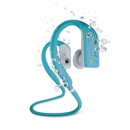JBL Endurance DIVE - Teal - Waterproof Wireless In-Ear Sport Headphones with MP3 Player - Hero