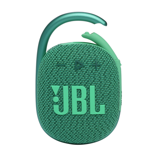 JBL Clip 4 Eco - Green - Ultra-portable Waterproof Speaker - Front