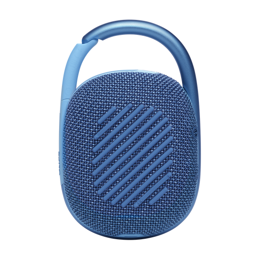JBL Clip 4 Eco - Blue - Ultra-portable Waterproof Speaker - Back