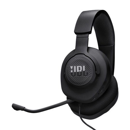 JBL Quantum 100M2 Wired over-ear gaming headset with detachable