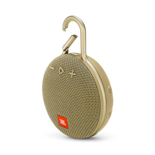 JBL Clip 3 - Desert Sand - Portable Bluetooth® speaker - Hero