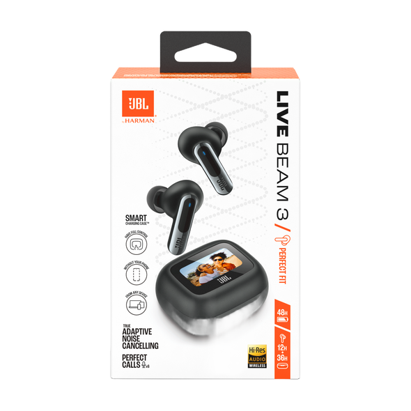 JBL Live Beam 3 | True wireless noise-cancelling closed-stick earbuds