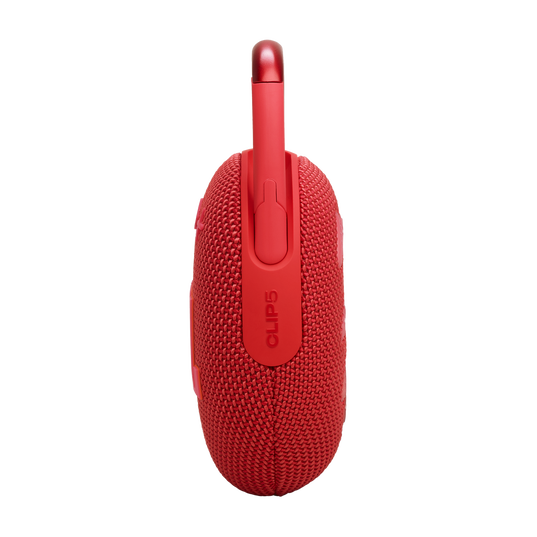 JBL Clip 5 - Red - Ultra-portable waterproof speaker - Detailshot 2