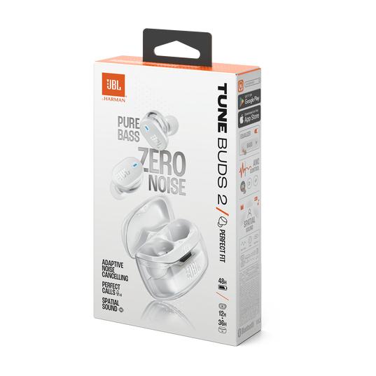 JBL Tune Buds 2 Ghost Edition | True Wireless Noise Cancelling Earbuds