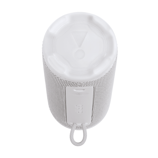 JBL Grip - White - Compact Bluetooth speaker with bold JBL Pro Sound and ambient light - Bottom