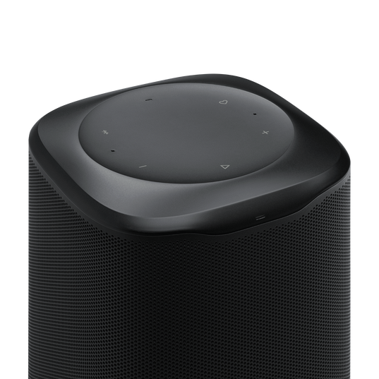JBL Cove M1 - Black - Compact Wi-Fi home speaker - Detailshot 1