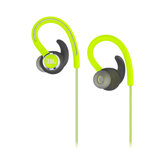 JBL Reflect Contour 2 - Green - Secure fit Wireless Sport Headphones - Detailshot 2