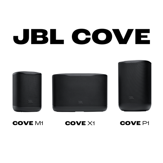 JBL Cove X1 - Black - 3D Room-Filling Wi-Fi home speaker - Detailshot 6