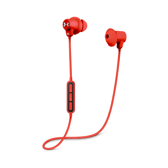 Under Armour Sport Wireless - Red - Wireless in-ear headphones for athletes - Detailshot 1