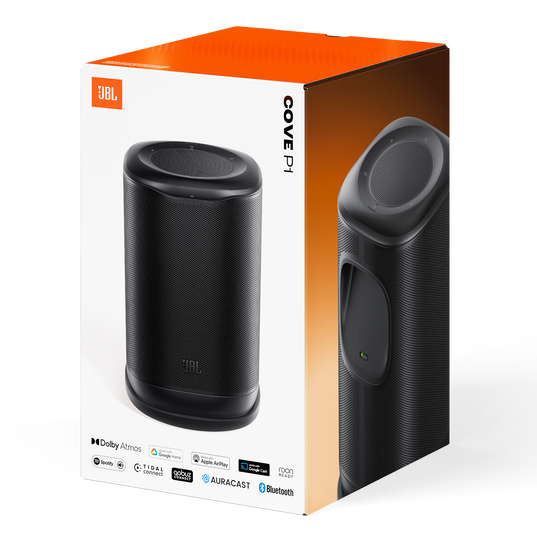 JBL Cove P1 - Black - Portable Wi-Fi home speaker - Detailshot 7