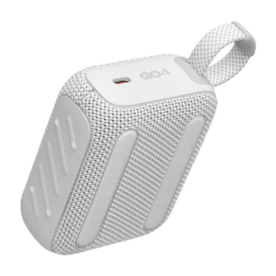 JBL Go 4 - White - Ultra-Portable Bluetooth Speaker - Detailshot 2